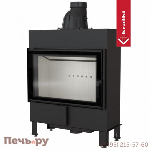Каминная топка Kratki Pro Lucy/14/Slim двойное стекло фото 4