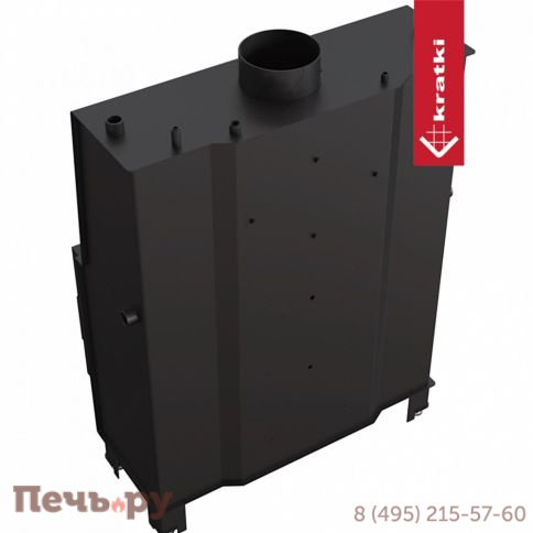 Каминная топка Kratki Pro Lucy/PW/20/W, двойное стекло с водяным контуром фото 7