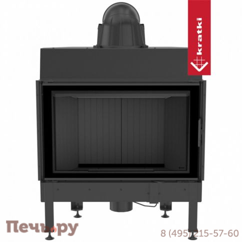 Каминная топка Kratki Pro Nadia/12 Termotec Black фото 4