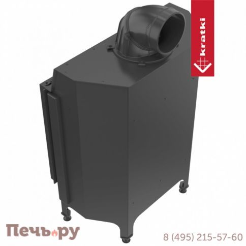 Каминная топка Kratki Pro Nadia 13, двойное стекло фото 4