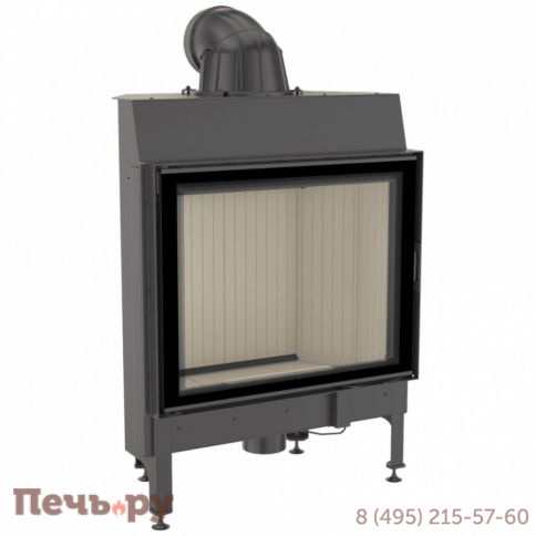 Каминная топка Kratki Pro Nadia 13, двойное стекло фото