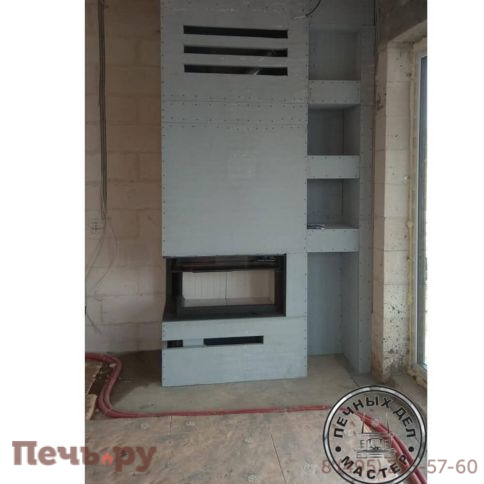 Каминная топка Kratki Pro Nadia/14/L/BS/G (гильотина) фото 7