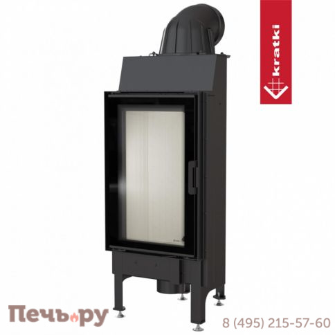 Каминная топка Kratki Pro Nadia/9, двойное стекло фото 4