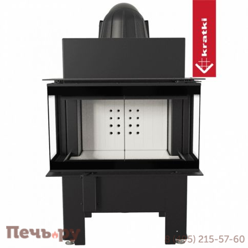 Каминная топка Kratki Pro NBC 680/280 7кВт фото 4