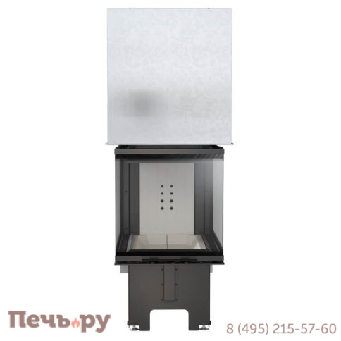 Каминная топка Kratki Pro NBU, П-образное стекло, гильотина фото 4