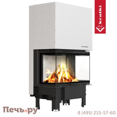 Каминная топка Kratki Pro Regnor c доводчиком фото 5