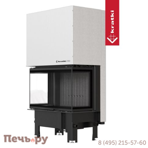Каминная топка Kratki Pro Regnor c доводчиком фото 6