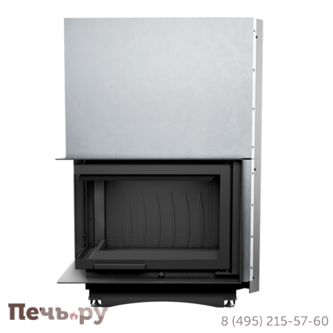 Каминная топка Kratki Zuzia/L/BS/G (угловое стекло слева, гильотина) фото 3