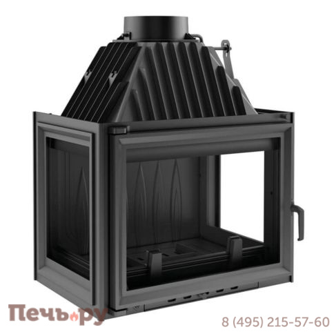 Каминная топка Kratki Zuzia/LP (стекло слева-справа) фото 3