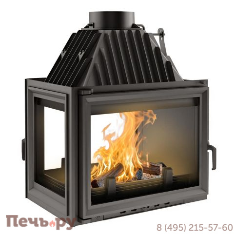 Каминная топка Kratki Zuzia/LT (тунель, стекло слева) фото