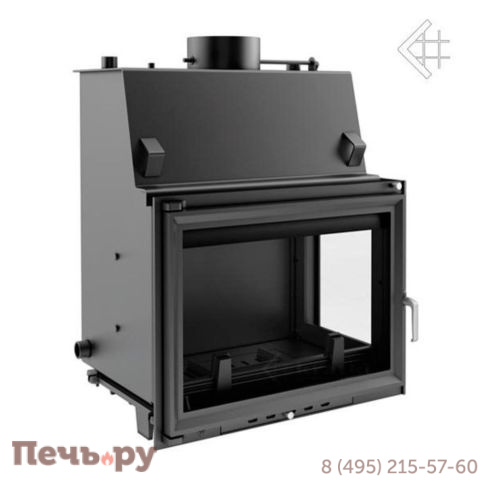 Каминная топка Kratki Zuzia/PW/BP/19/W (стекло справа) фото 3