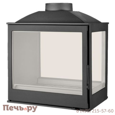 Каминная топка Liseo Castiron LCI 5 GDFS трехсторонняя фото