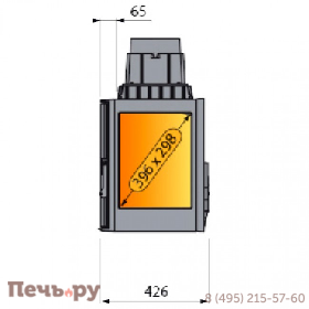 Каминная топка Liseo Castiron LCI 5 GFLR фото 2