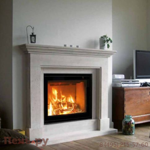 Каминная топка M-design Luna 1000 V Gold+ (Луна 1000 V Голд+) фото 4