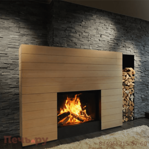 Каминная топка M-design Luna 1150 V Gold+ (Луна 1150 V Голд+) фото 3