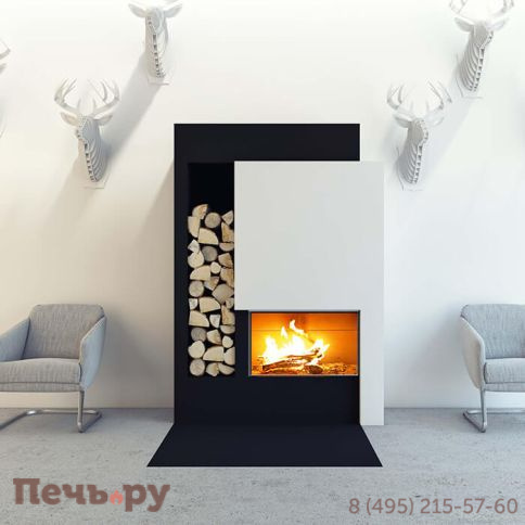 Каминная топка M-design Luna 700 Н Diamond (Луна 700 H Даймонд) фото 5