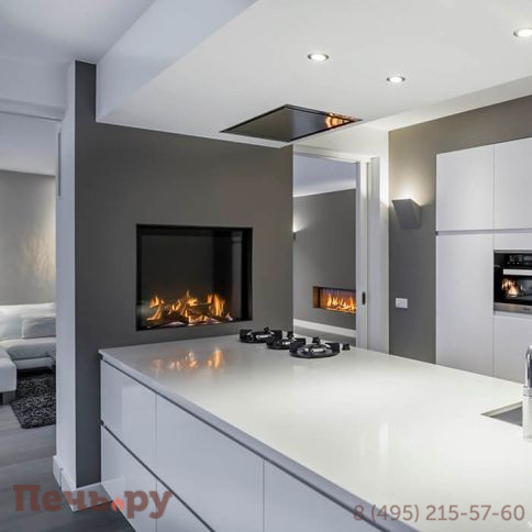 Каминная топка M-Design Luna 850 V Даймонд+ (Луна 850 V Даймонд +) фото 5