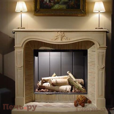 Каминная топка M-design Luna 850 V Diamond (Луна 850 V Даймонд) фото 4