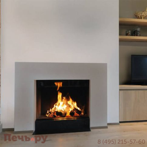 Каминная топка M-design Luna 850 V Gold+ (Луна 850 V Голд+) фото 4