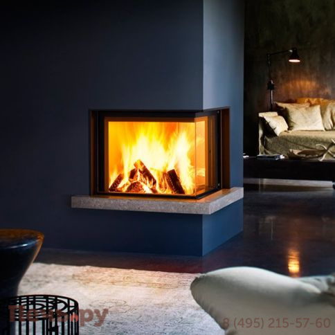 Каминная топка MCZ Forma 75 угловое стекло фото 3