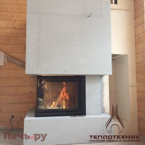 Каминная топка MCZ Forma 75 угловое стекло фото 5