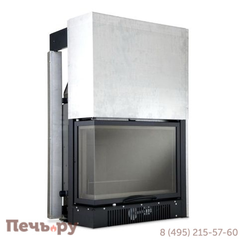 Каминная топка MCZ HydroTherm 70 угловое стекло фото 2