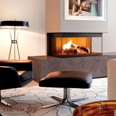 Каминная топка MCZ Plasma 50 T стекло с 3-х сторон фото 4