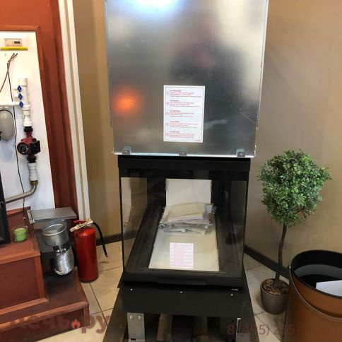 Каминная топка MCZ Plasma 50 T стекло с 3-х сторон фото 9