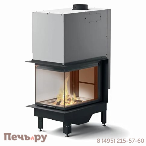 Каминная топка MCZ Plasma 50 T стекло с 3-х сторон фото