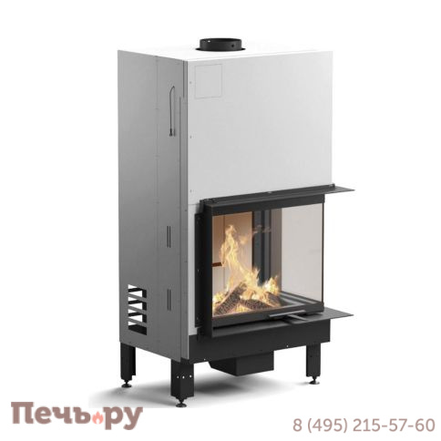 Каминная топка MCZ Plasma 75 угловое стекло фото