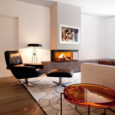 Каминная топка MCZ Plasma 95 T стекло с 3-х сторон фото 3