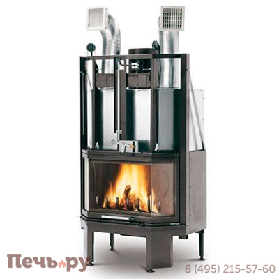 Каминная топка Palazzetti Ecomonoblocco 64 V08 exagon фото