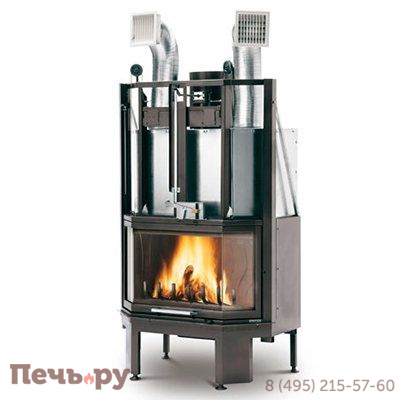 Каминная топка Palazzetti Ecomonoblocco 66 V08 exagon фото