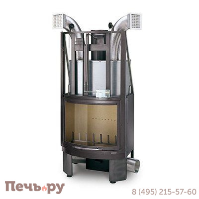 Каминная топка Palazzetti Ecomonoblocco 66 V08-S round Low фото