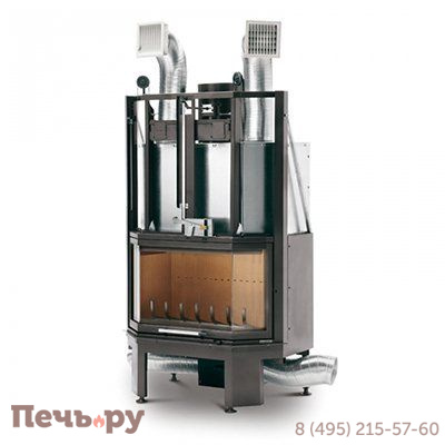 Каминная топка Palazzetti Ecomonoblocco 78 V08-S exagone фото