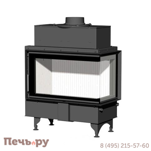 Каминная топка Romotop Angle AR/L2SF01 с рамкой фото