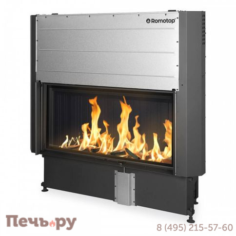 Каминная топка Romotop Impression 2G L 118.60.01, черный шамот фото