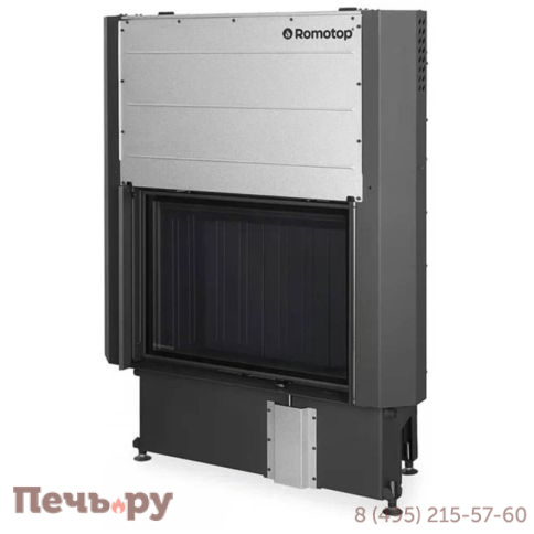 Каминная топка Romotop Impression 2G L 80.60.01 черный шамот фото 2