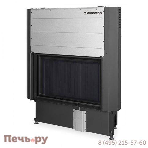 Каминная топка Romotop Impression 2G L 93.60.01 черный шамот фото 2