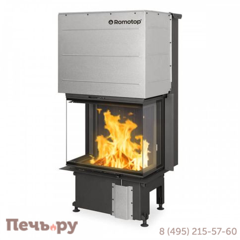 Каминная топка Romotop Impression C 2G L 67.61.34.21 черный шамот фото