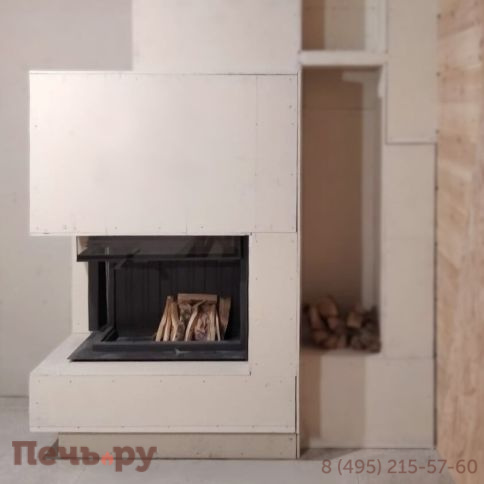 Каминная топка Romotop Impression R/L 2G L 83.60.34.21 черный шамот фото 9