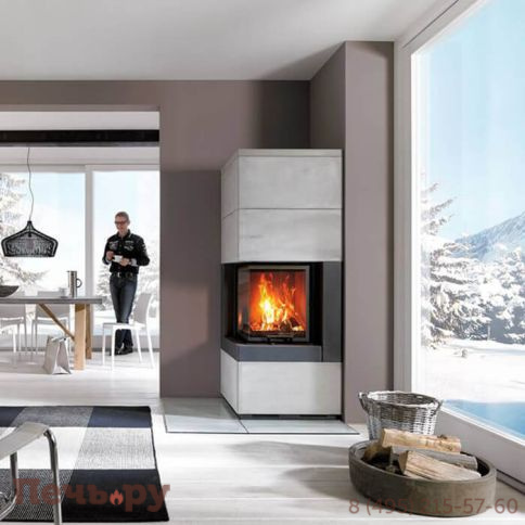 Каминная топка Schmid Ekko 67(45)51 c перемычкой фото 4