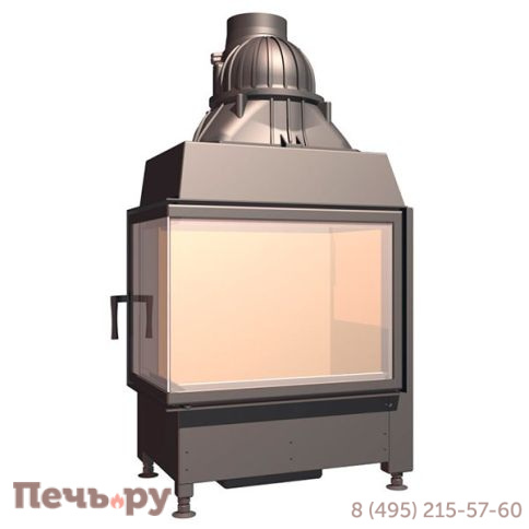 Каминная топка Schmid Ekko L 6757 цельное стекло фото