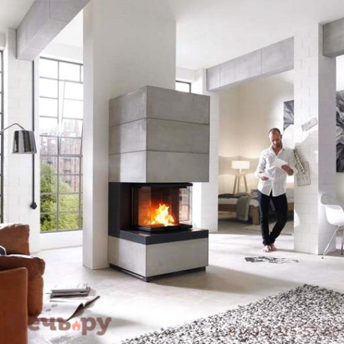 Каминная топка Schmid Ekko U 55(45)57 h фото 2