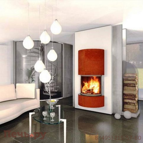 Каминная топка Schmid Ronda 6057 р - 180° фото 3