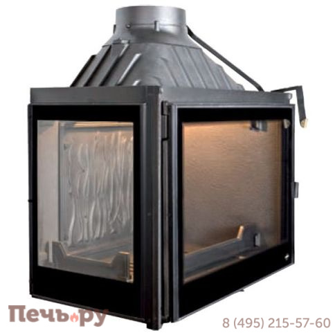 Каминная топка Seguin Europa 7 Evolution Black Line два стекла фото