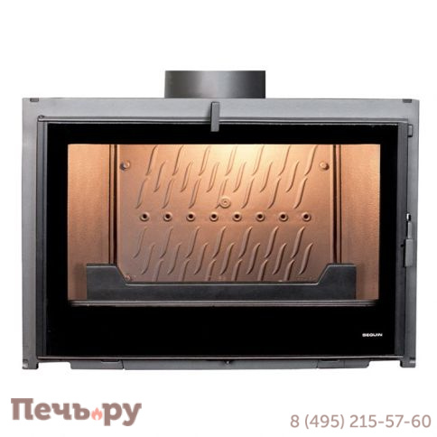 Каминная топка Seguin Insert Visio 7 Plus Black Line (с Алукер) фото
