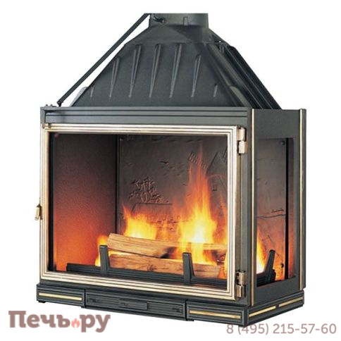 Каминная топка Seguin Multivision 8000 два стекла фото 2