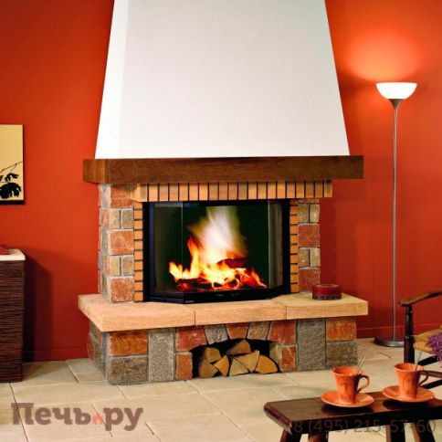 Каминная топка Supra Cristal II 401 BN фото 2