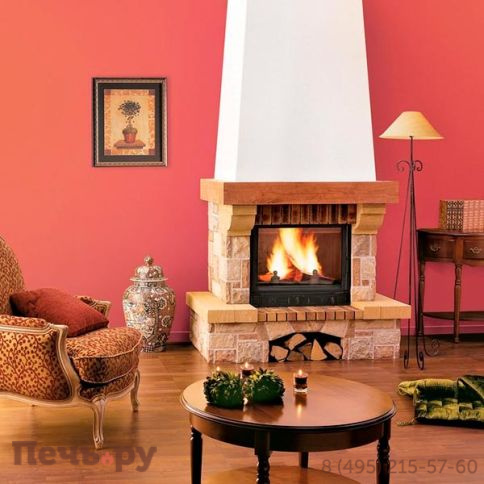 Каминная топка Supra F-152 C фото 2